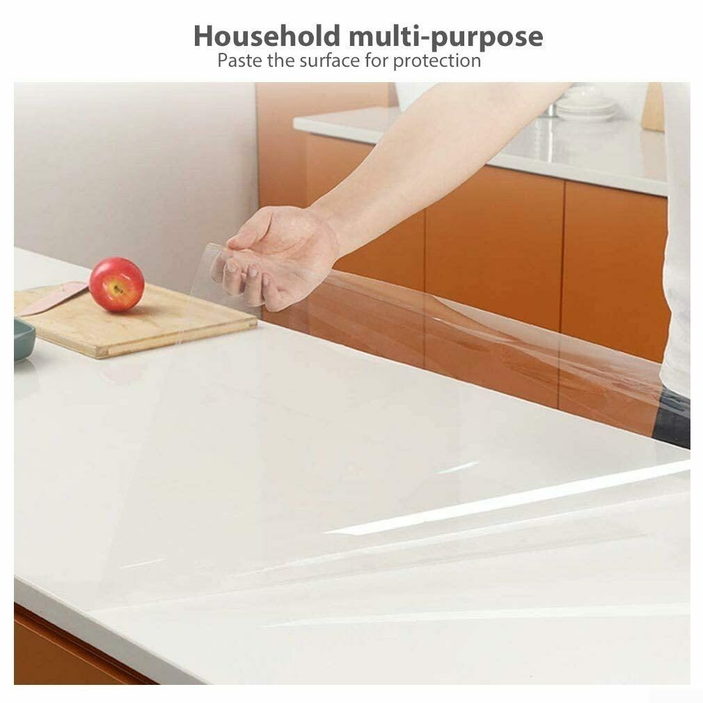 Pellicola Protettiva Trasparente Per Pareti - Autoadesiva, Resistente All'Olio E Al Calore - Per Cucina - Foto 7