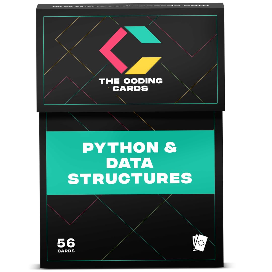 Amazon.com: Python and Data Structures Flashcards for Beginners and ...