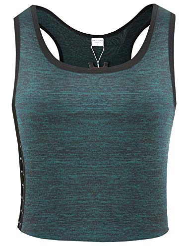 XUJI Transgender FTM Breathable Cotton Elastic Band Colors Chest Binder Tank Top (M-6XL)2