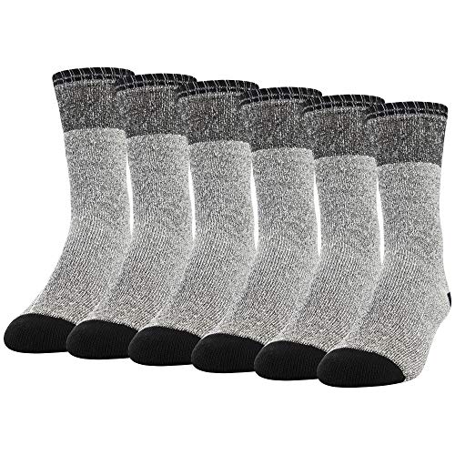 Gildan mens Full Cushion Heavy Duty Crew Socks