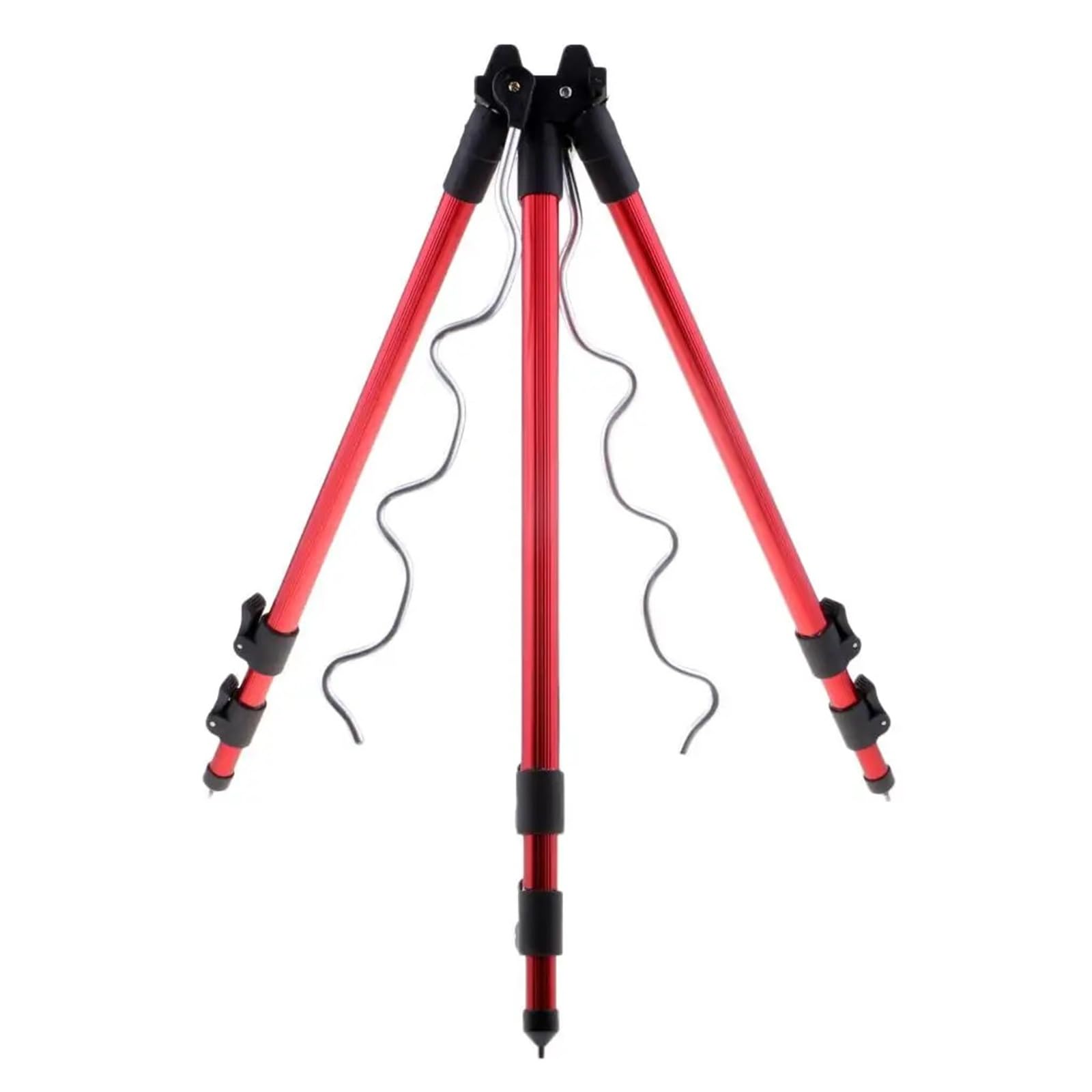 Porta Canna da Pesca Canne da Pesca telescopiche Regolabili Portatili Supporto for treppiede Riposo for Sport all'Aria Aperta