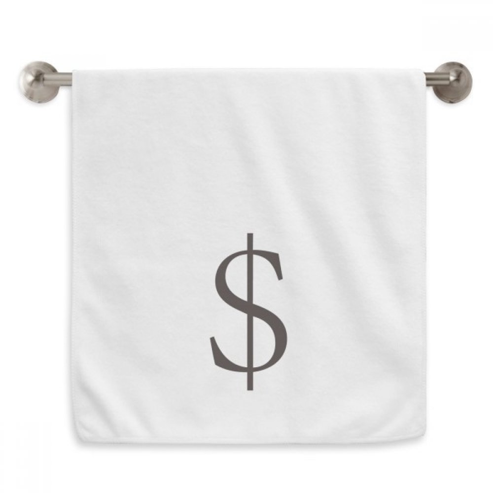 Serviette dollar américain blanc pour un rituel beauté original
