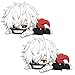 Anime Tokyo Ghoul Kaneki Ken Cojín Poliéster suave Cierre cremallera oculta Almohada decorativa Cojín, aplica decoración coche Sofá hogar Ropa cama, tamaño 40 * 50CM
