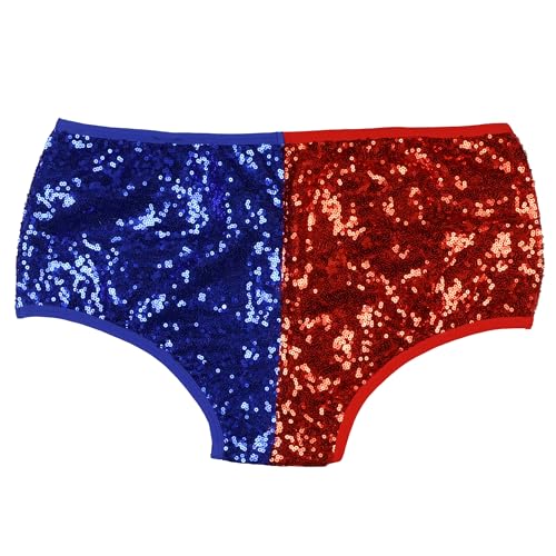 DC Comics Harley Quinn Costume Womens Suicide Squad Sequin Underwear2