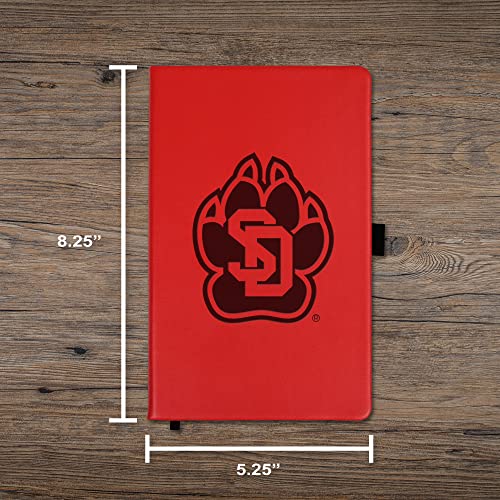 Bloc-notes South Dakota Coyotes carnet de notes université NCAA 13x21