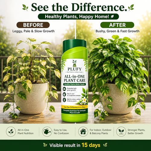 Image of All-in-One Plant Boost Liquid Bio Fertilizer | Plant booster for speed growth for Faster Growth, Healthy Roots & Strong Plants | For Indoor, Outdoor, Balcony & Home Garden Plants | 250 ML