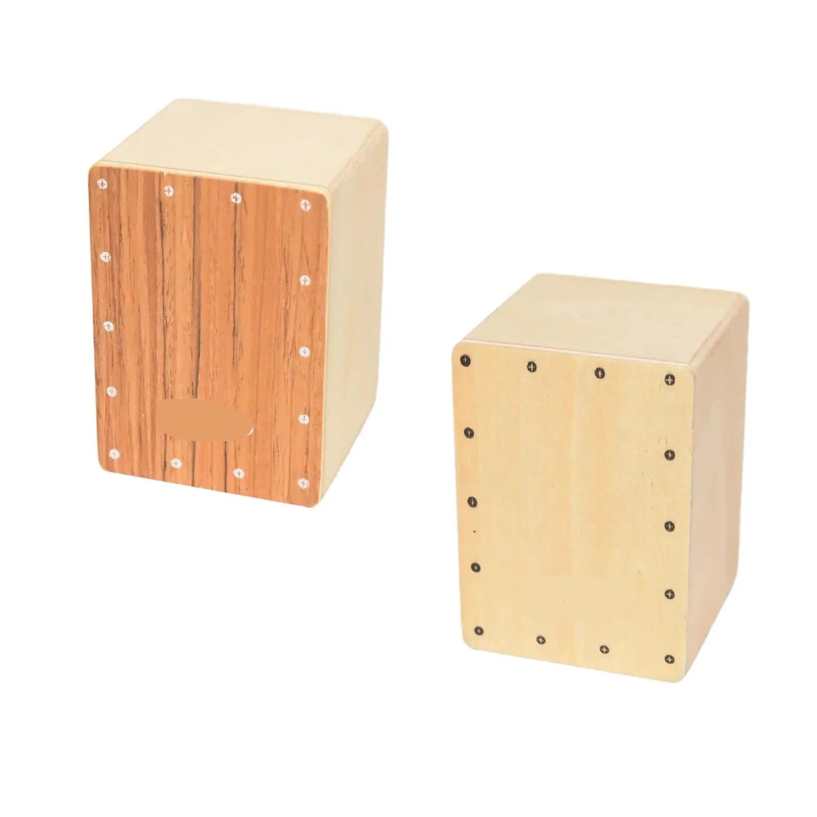 Cajón de Percusión Cajón de madera, tambor, instrumento percusión for presentaciones en el hogar(Wood)