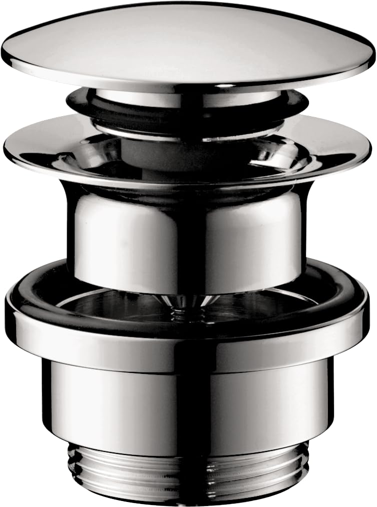 hansgrohe Waste Set Push-Open for Basin and Bidet Mixers, Chrome