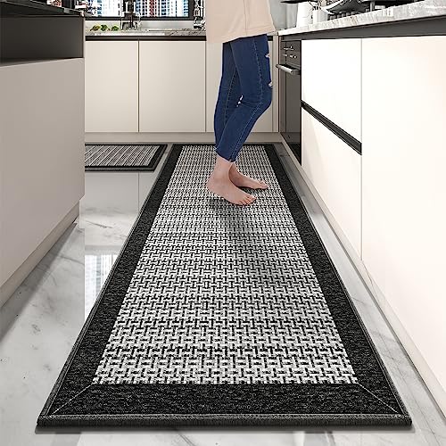 PADOOR Non-Slip Kitchen Rug Set (2) 2.5