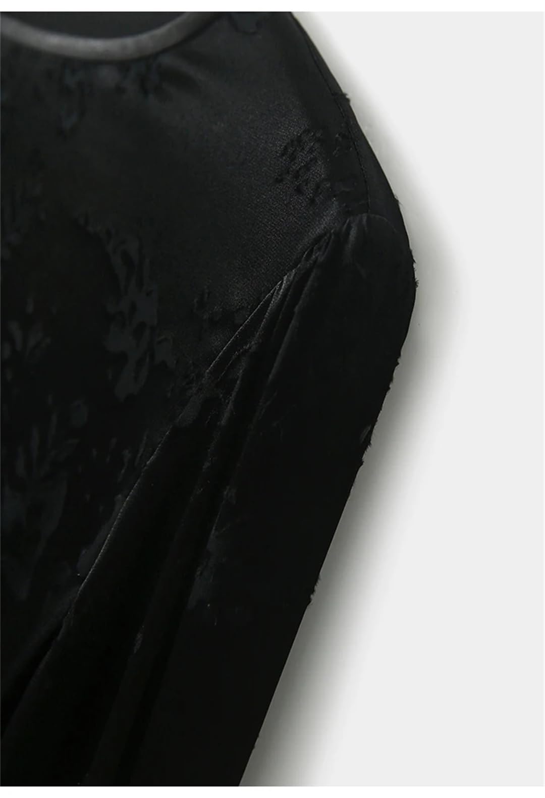Disimlarl Camisa de seda de manga larga para mujer, blusas de temperamento para oficina, camisas casuales