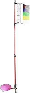XENITE Vertical Jump Tester Jump Measurement Test Stick Pole Tool, 1.2m-3.5m Portable Vertical Jump Trainer, Vertical Jump Trainer for Kids Youth, Basketball Volleyball Jumping Test Assessment Tool