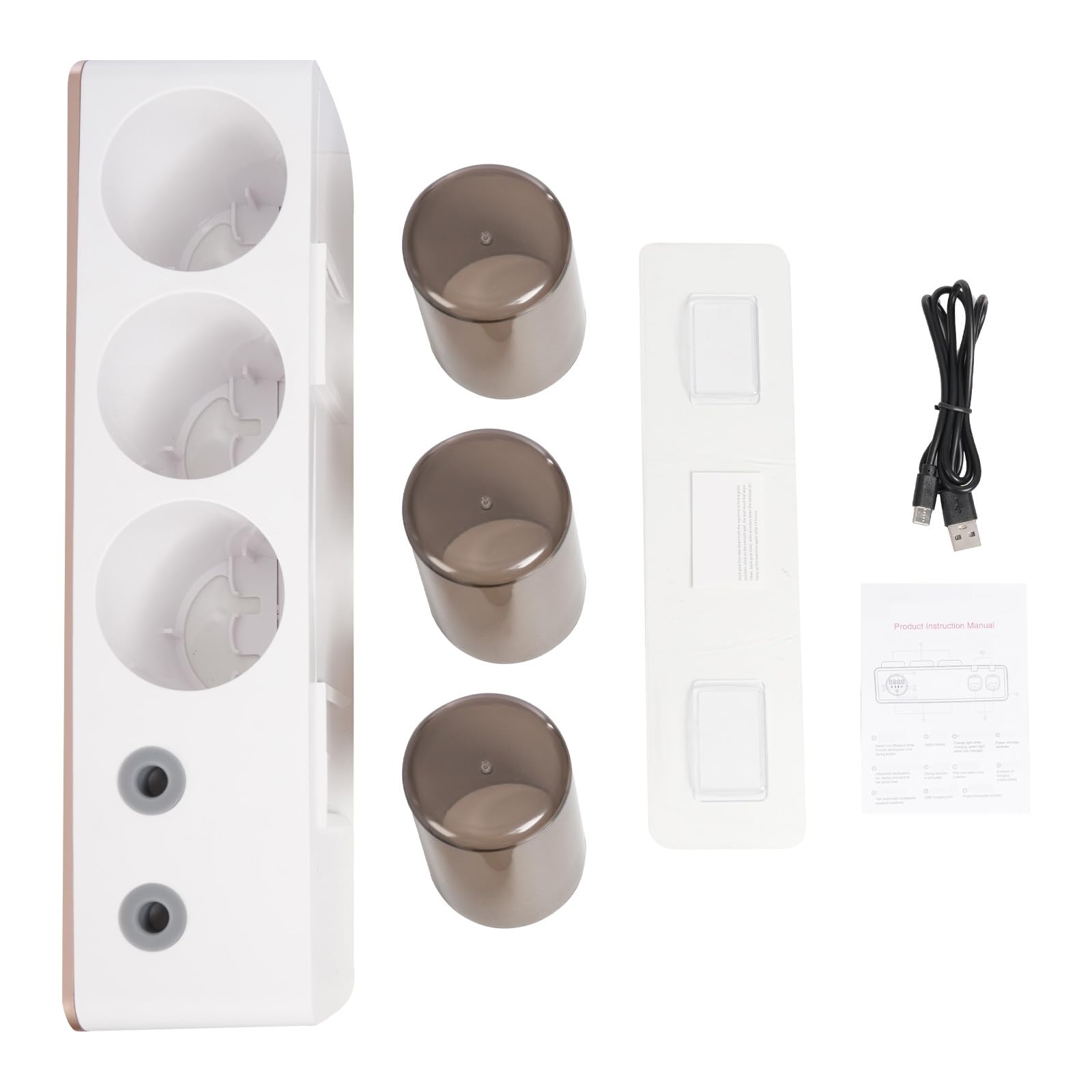 Soporte para cepillo de dientes UV, dispensador automático de pasta de dientes para baño