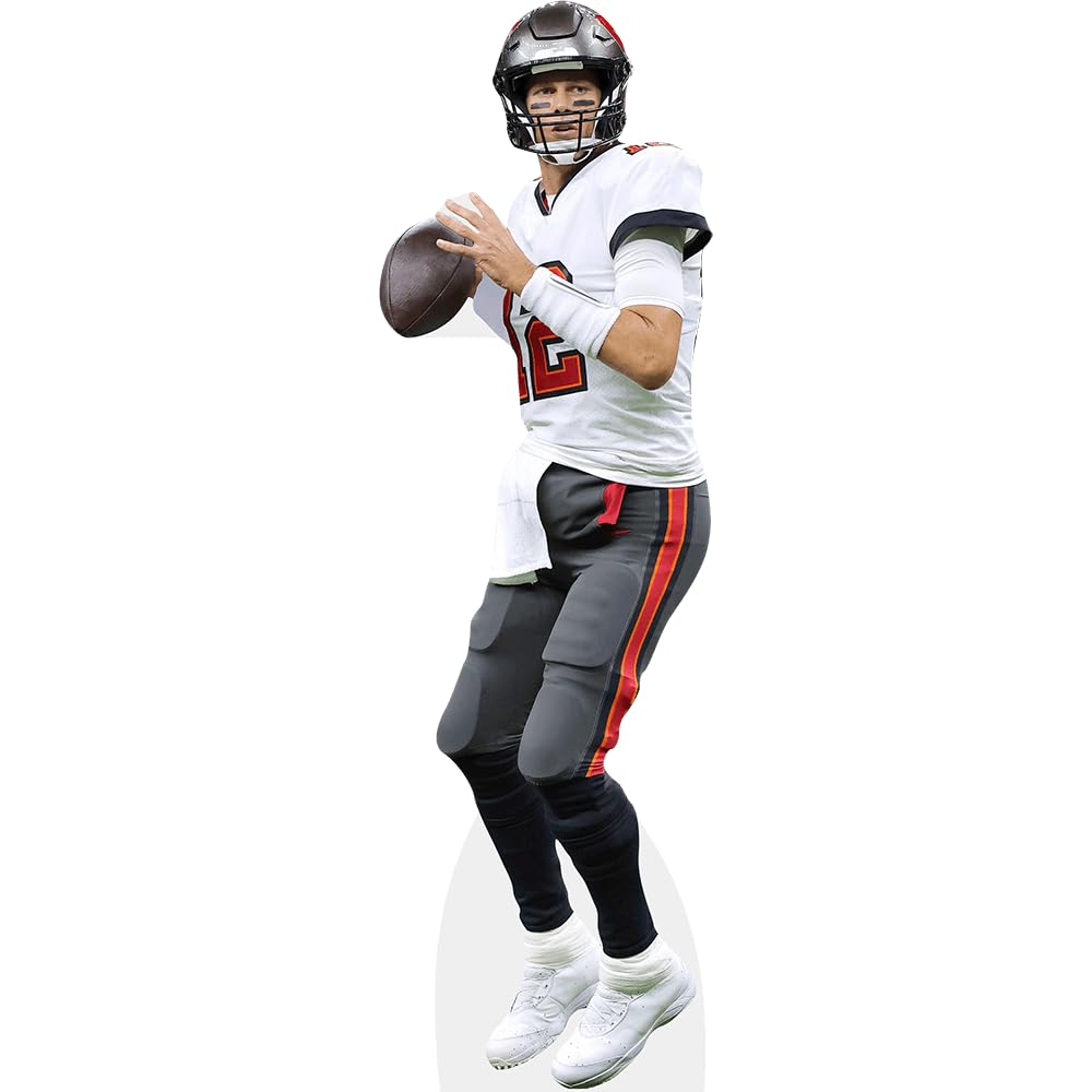Celebrity Cutouts Life Size Cutout Tom Brady (Ball)