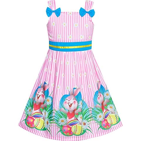 Robe Fille Pâques Sunny Fashion Cover