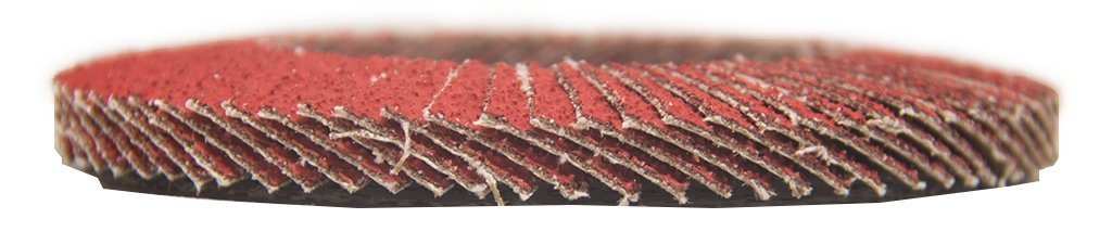 Benchmark Ceramic Flap Discs - 4.5" for Stainless Steel -4