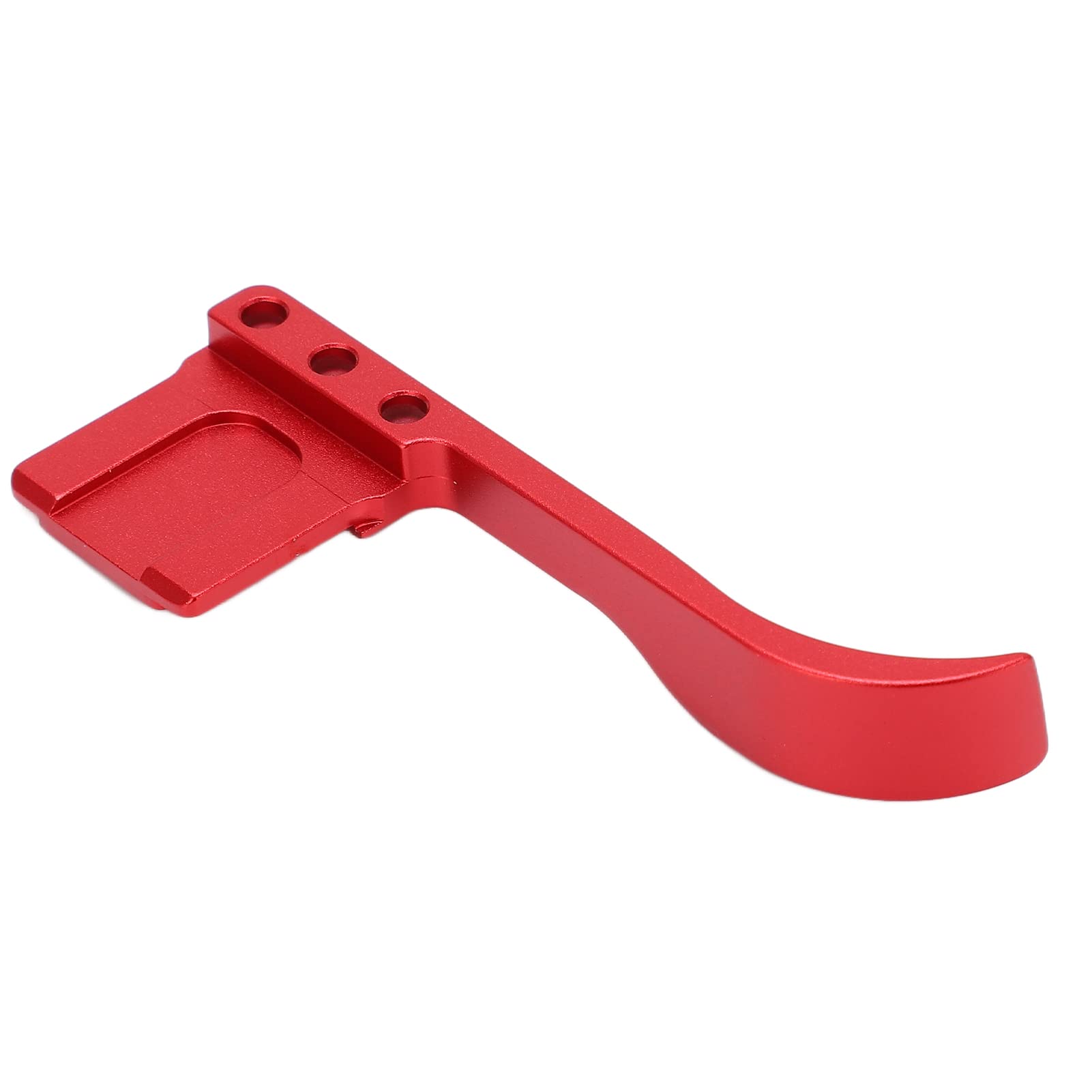 Cold Shoe Thumb Grips, Safe Grip Force Simple Operation Camera Thumb Handle Feel Comfortable Wear Resistant for Sony A7C Camera(red)