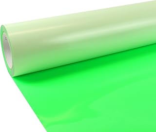 printiywood Poli-Flex - Lámina flexible para camiseta (30 x 50 cm, color verde neón)