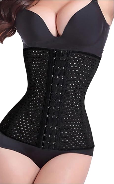 BrachyTummy Slimmer Breathable Shapewear Waist Trainer Corset for Weight Loss Sport Workout Girdl Back Support Slimming Belt Cincher Body Shaper for Women BCA_TMYBALT400B1