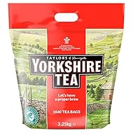 Yorkshire Tea Bags 3.25 Kg (1040 tea bags)