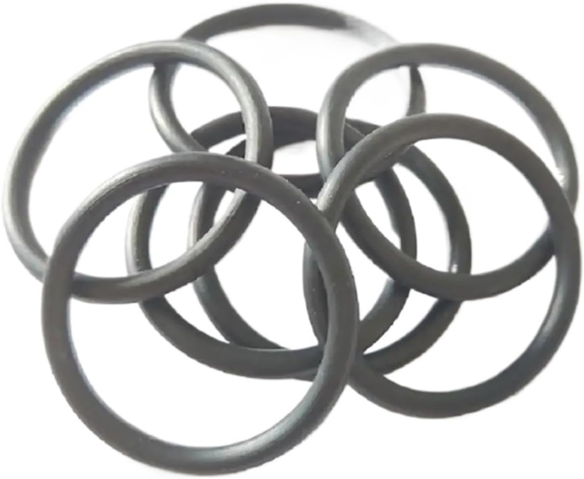 10PCS NBR Seal Rings Thickness/CS 1.78mm Strip Rubber O-Ring Gasket Replacement Washer Oil Resistance Auto AS-568(ID 17.17MM 10PCS_1.78MM)