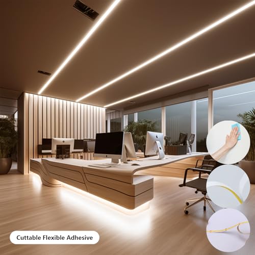 Kit Cinta LED Flexible 24V 10m Luz Blanco Cálido 3000K miniatura 4