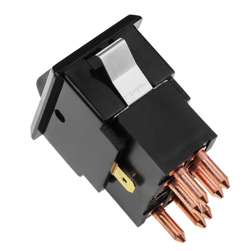 Bouton warning Defender 90 110 pour rénovation tableau de bord - 3