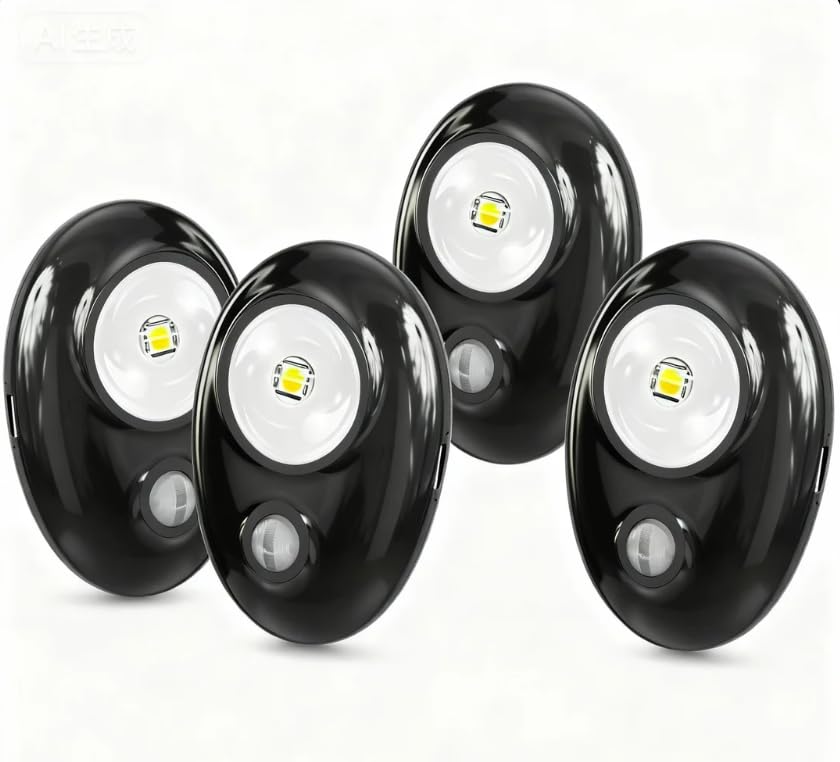 Lampe détecteur de mouvement intérieur rechargeable pour couloir sombre