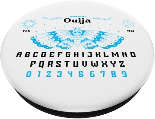 Miniatura 2 de Ouija Board - PopSockets intercambiables con diseño de polillas ocultas para Halloween