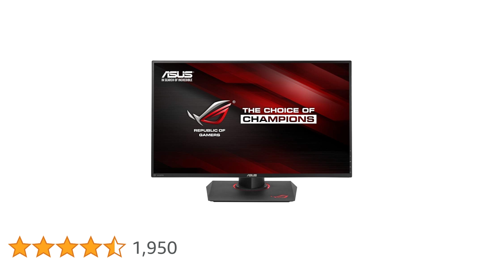Asus ROG Swift PG279Q 27-inch Gaming LED Backlit Computer