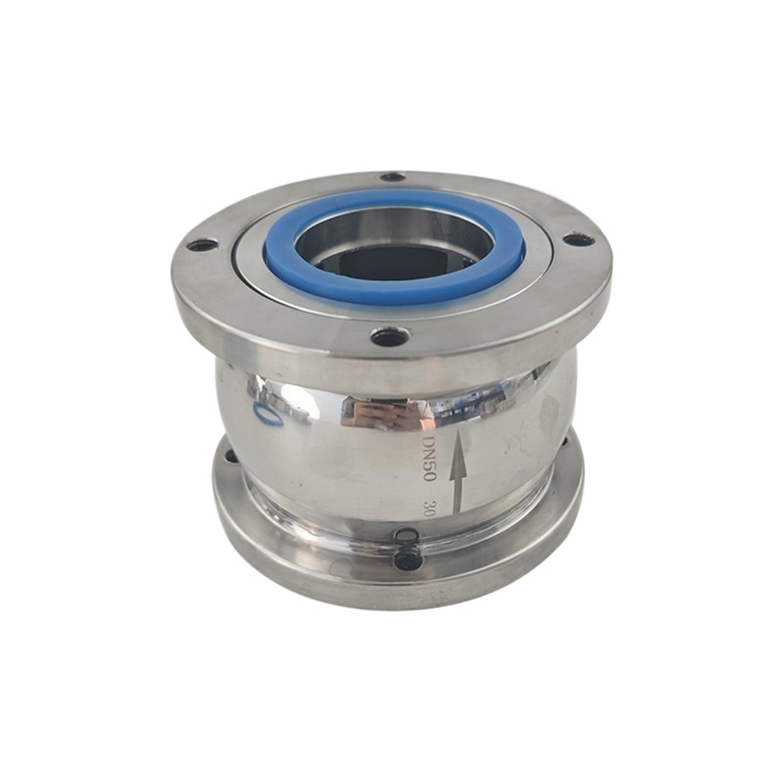 Uyzndkvsi Dn65 Dn40 Dn50 Dn80 Dn100 Check Valve 1-Way Valve Stainless Steel(Dn65)