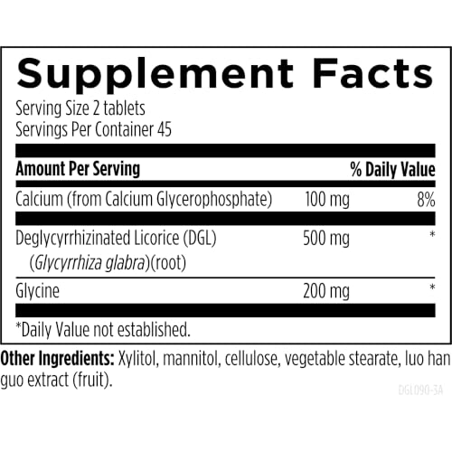 Designs for Health DGL Root Chewables