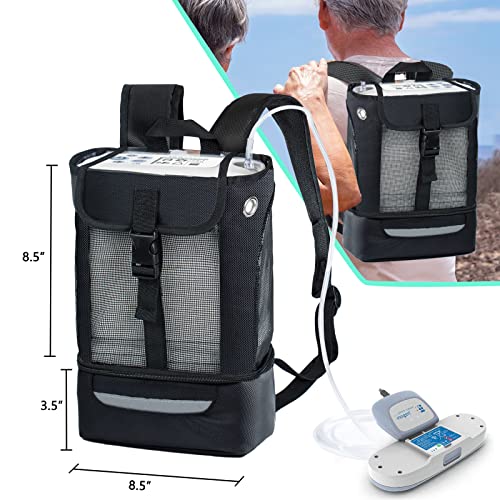 Image of BAGSFY Upgraded Oxygen Concentrator Backpack for Inogen One G5, G3, Lightweight Machine Carrying Bag for Inogen One G5 Accessories and Battery.