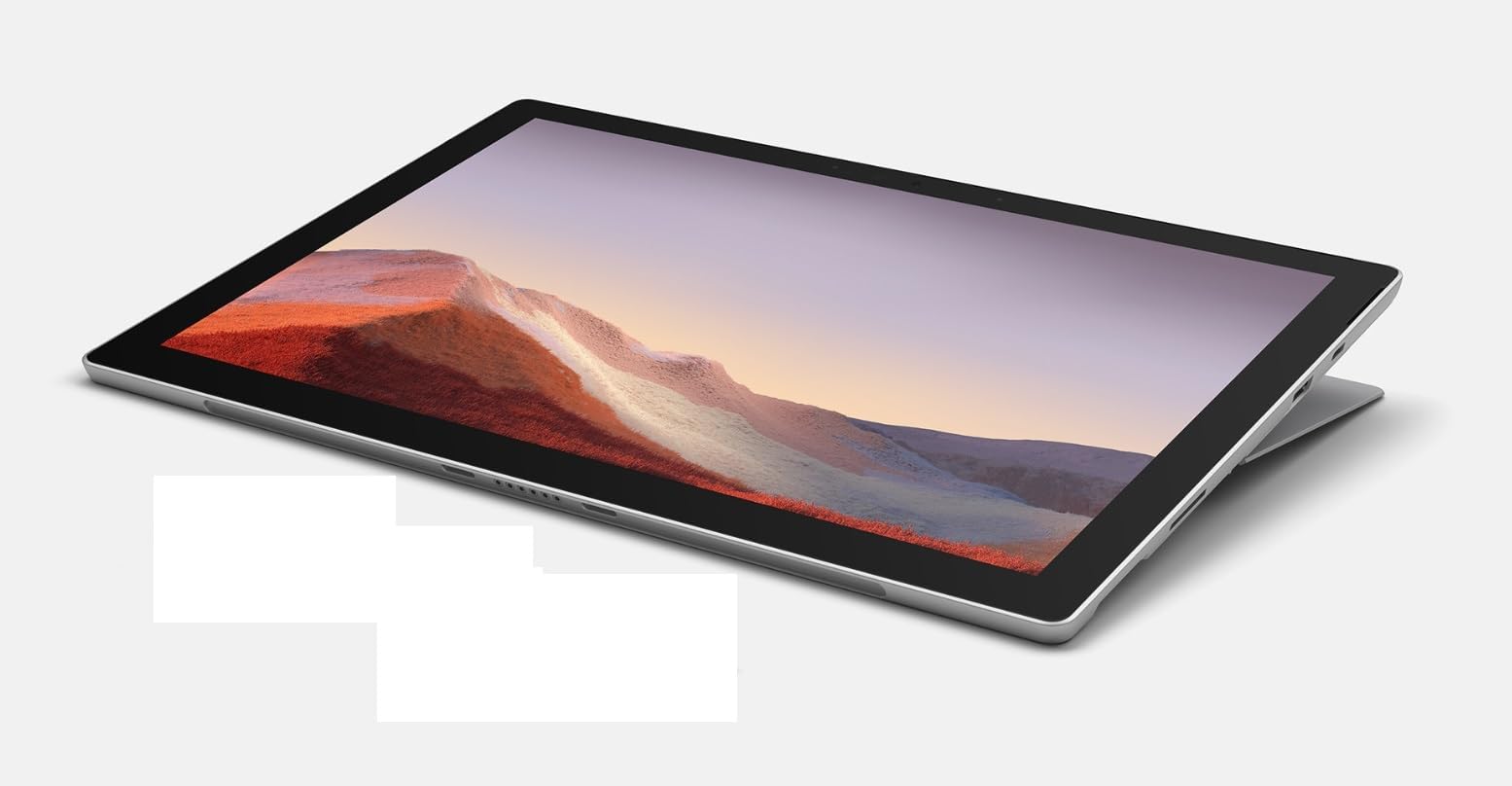 Microsoft Surface Pro 7+ Tablet, Touch Screen 12.3" (2736 x 1824), Intel Core i5-1135G7, 8GB RAM, 256GB SSD, US QWERTY Tastiera, Windows 11 Pro (Ricondizionato)