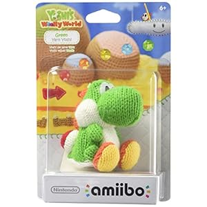 Green Yarn Yoshi amiibo (Yoshi’s Woolly World Series)