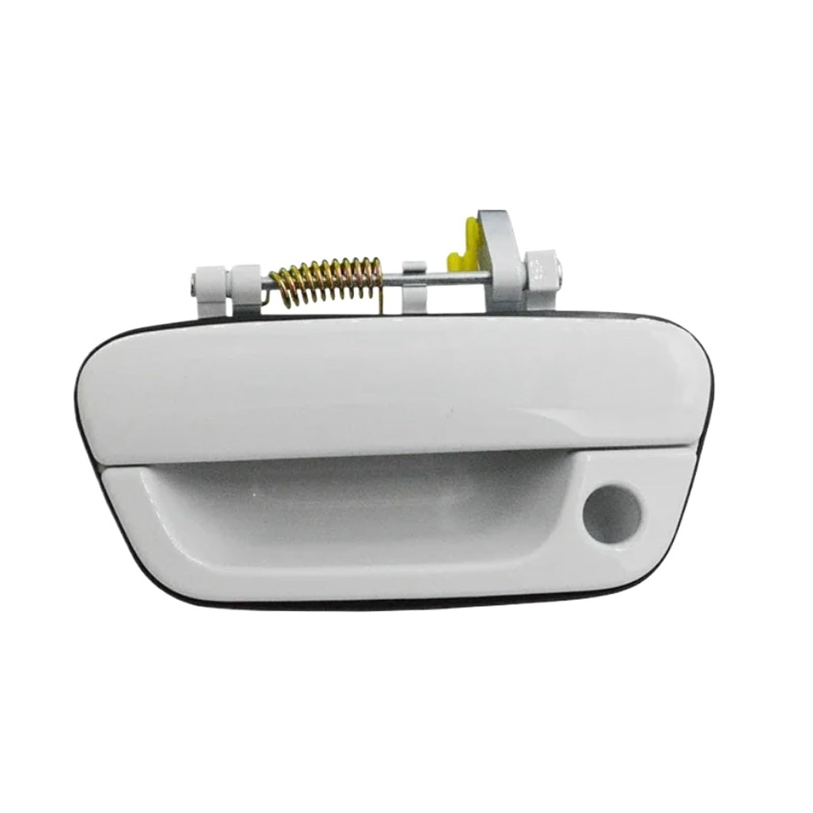 Zhannuobhd Front Left White For For Sparks For Beat For Hatchback For Sedan 95964943 95964944 Exterior Door Handles Car Left Right Outside Handle Vehicle Exterior Outer Door Handle(Front Left White)