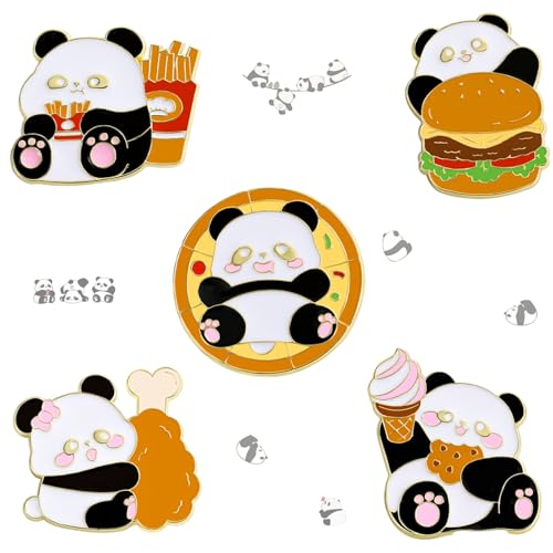 Image of 8Pcs Kawaii Frog Enamel Pin Set Cute Cartoon Frog Brooches, Lapel Pins for Backpacks, Jackets, Hats, Perfect Gifts for Women, Teens