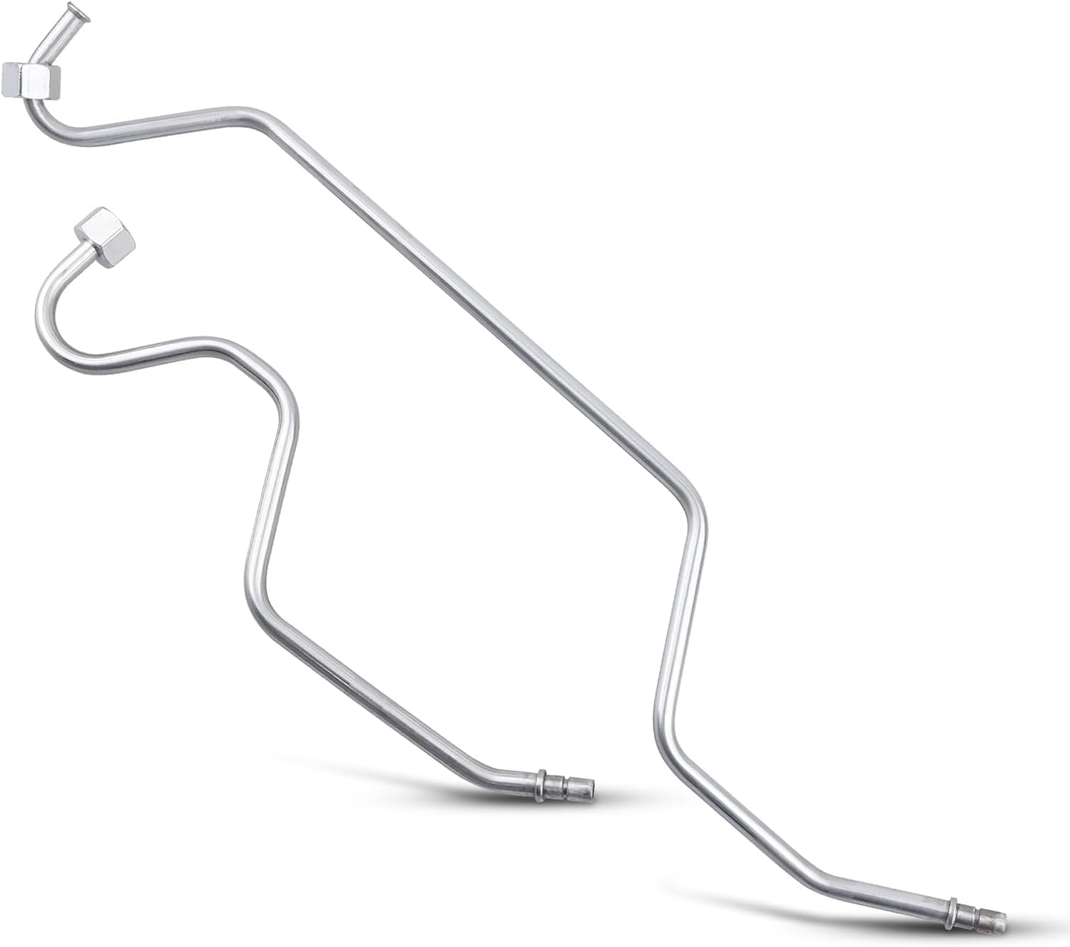 15254059 Rack Pinion Transfer Lines Compatible with Chevrolet Silverado/Tahoe/Suburba/Avalanche 08-14, GMC Sierra/Yukon 08-14, Cadillac Escalade ESV 08-14, 15254058