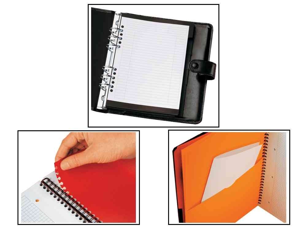 OXFORD Lot de 3 Cahiers ACTIVEBOOK Ligné A4+ 160p 90g Polypro