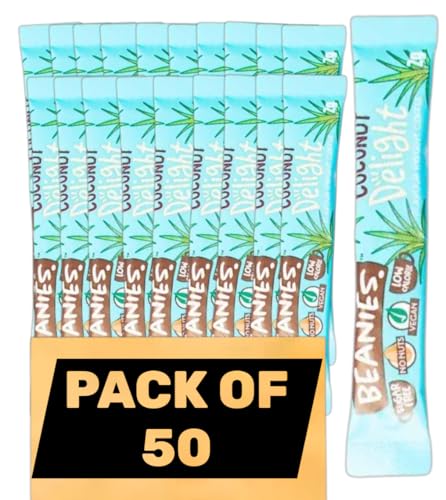 Beanies Coconut Delight Flavoured Instant Coffee Sticks – Pack of