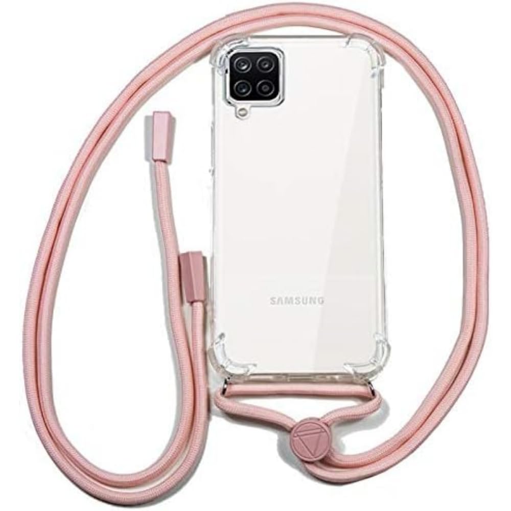 Cool Rosa Schutzhülle Für Samsung A125 Galaxy A12 / M12 Kordel,