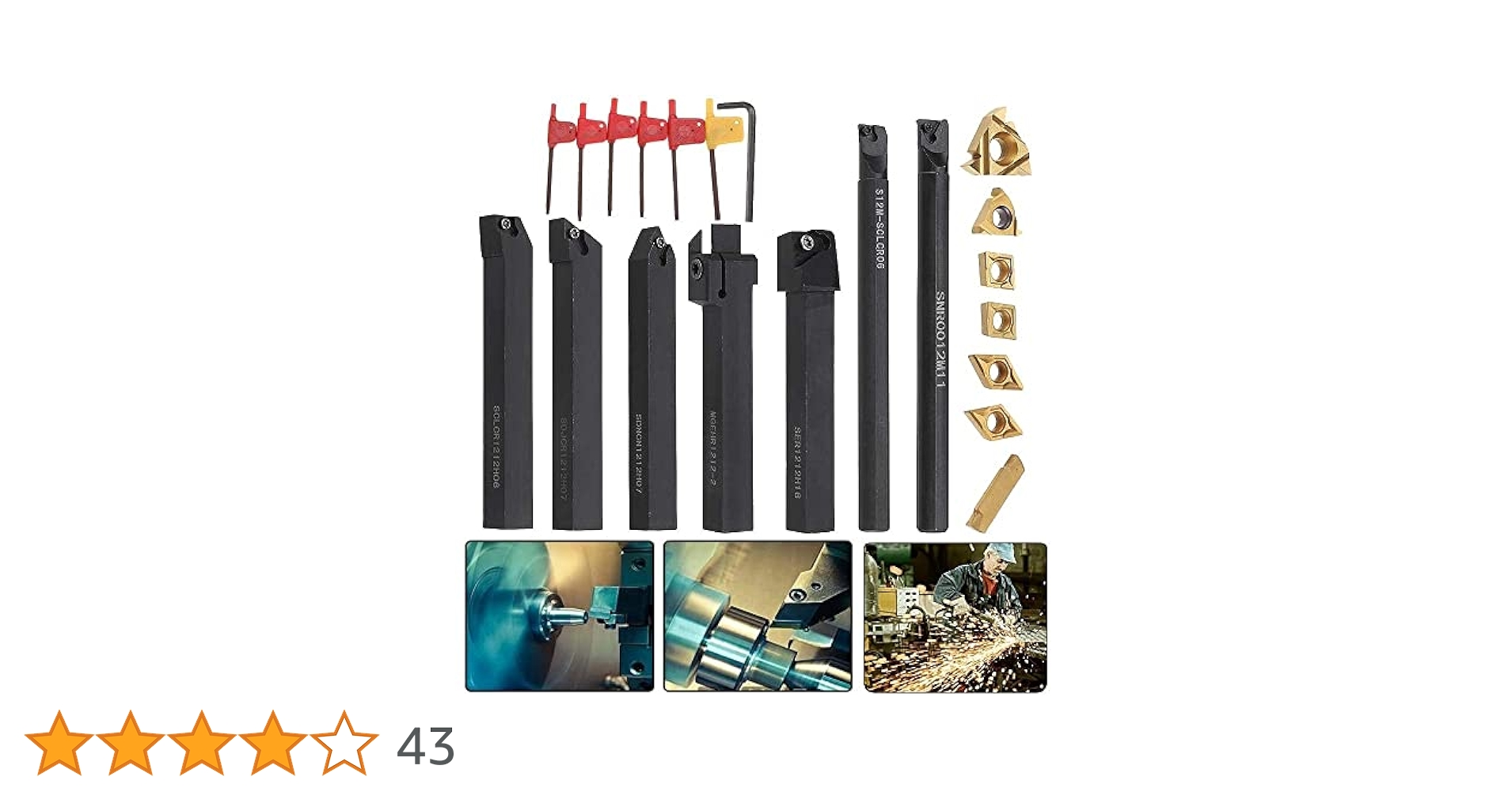 ナンヨウバイト Amazon.co.jp: Hinevey 21点セット 旋盤 バイト 12mm 超硬旋盤用