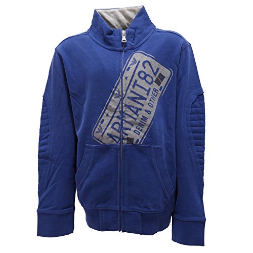 Sweatshirt Armani Junior bluette : la maille haut de gamme pour enfant 2430R
