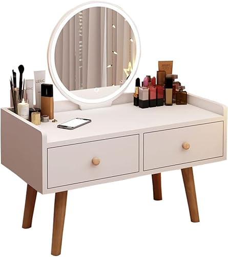 �e�[�u���h���b�T�[ �h���b�T�[�e�[�u�� �h���b�T�[ ���[�^�C�v �e�[�u�� ���� ���ϑ� ���[ �� ���� �Ⴂ �o�� ��60cm ���^ �˒I ���� �Q�� �ȒP�ȑg�ݗ��� �@�\�I�ȉƋ� (�z���C�g,����+LED���C�g)