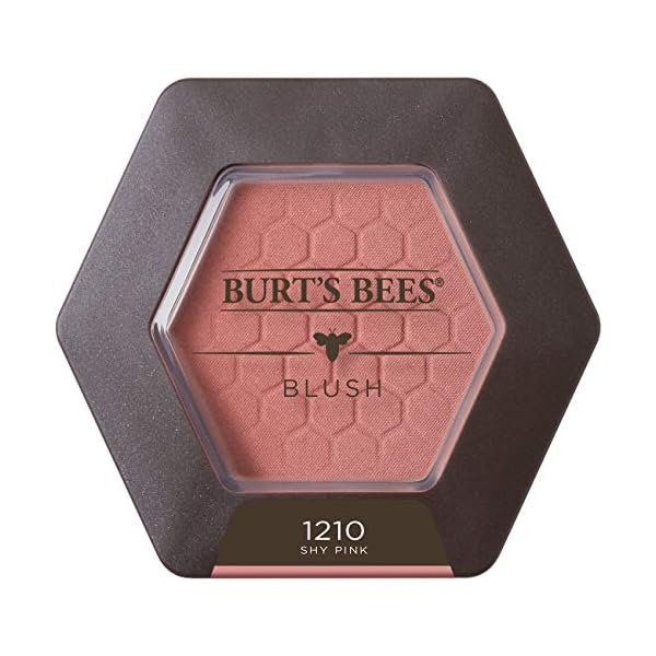 Burt's Bees 100% Natural Origin Blush with Vitamin E, Shy Pink - 0.19 Ounce