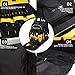 AUMTISC Tool Bag Backpack for Men, Heavy-Duty Tools Storage Organizer Work Bags Backpack for Construction Jobsite, Electrician, Industrial, Repairman, and HVAC Techs, Yellow
