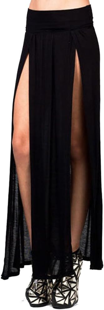 Sheer open front maxi skirt Clearance