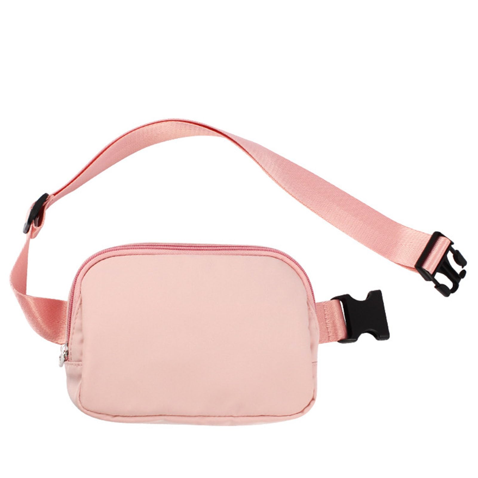 Stylish Outdoor Waterproof Waist Bag for Women - Running Crossbody Sports Multi-Functional Large Capacity Chest Bag Pink