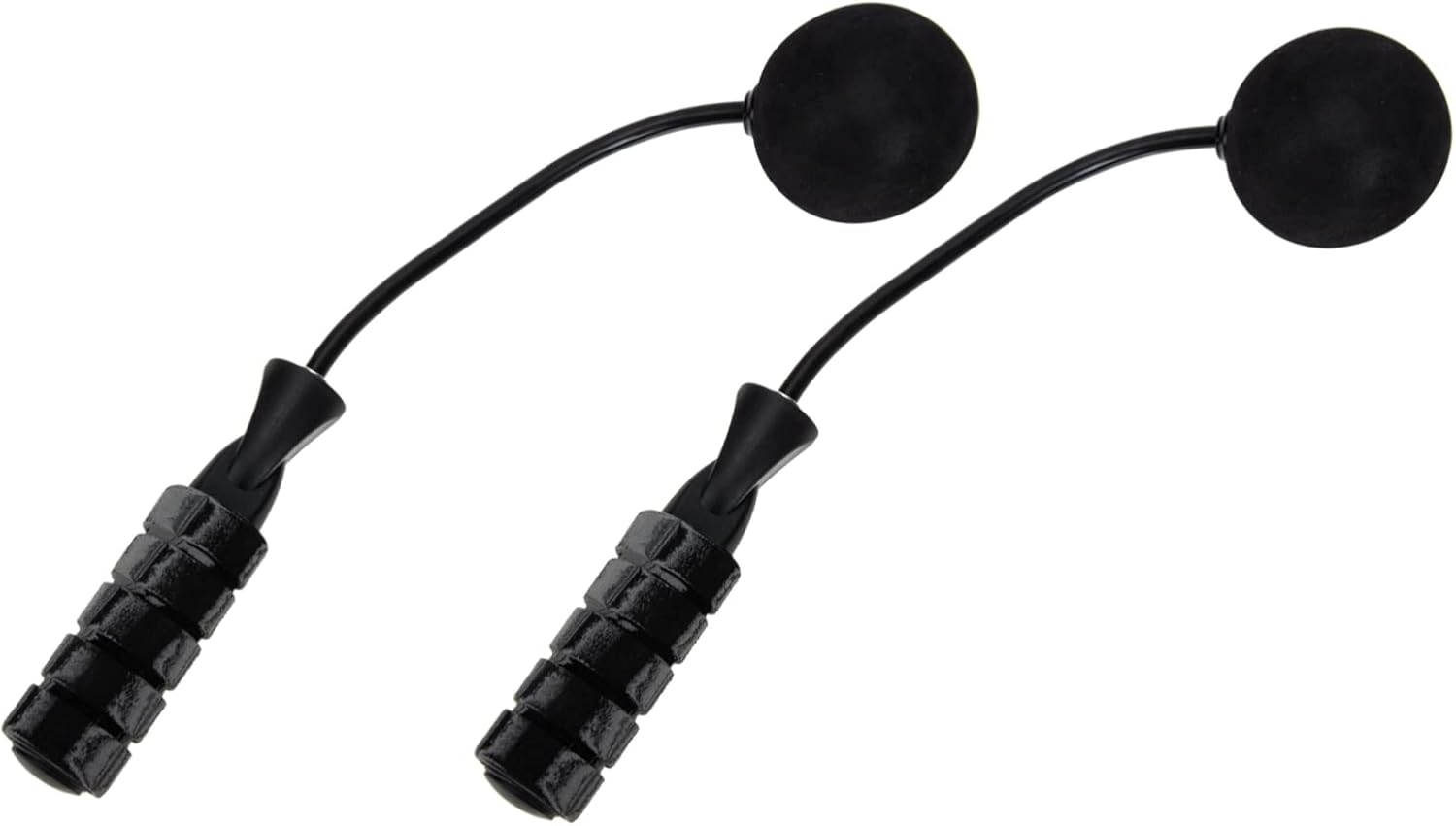 VICASKY Dual Bearing Jump Rope Cordless Skipping Rope Weighted PVC Non-Tangle EVA Balls for Fitness Exercise and Outdoor Activities