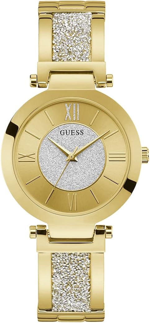 Guess Orologio Analogico al Quarzo Donna con Cinturino in Acciaio Inossidabile W1288L2 Guess Orologio Analogico al Quarzo Donna con Cinturino in Acciaio Inossidabile W1288L2