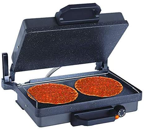 EXCLUSIVE GRANIT MARMOR Elektrogrill Multigrill Kontaktgrill Grill Toaster LAHMACUN + Kasserolle MODELL 2018